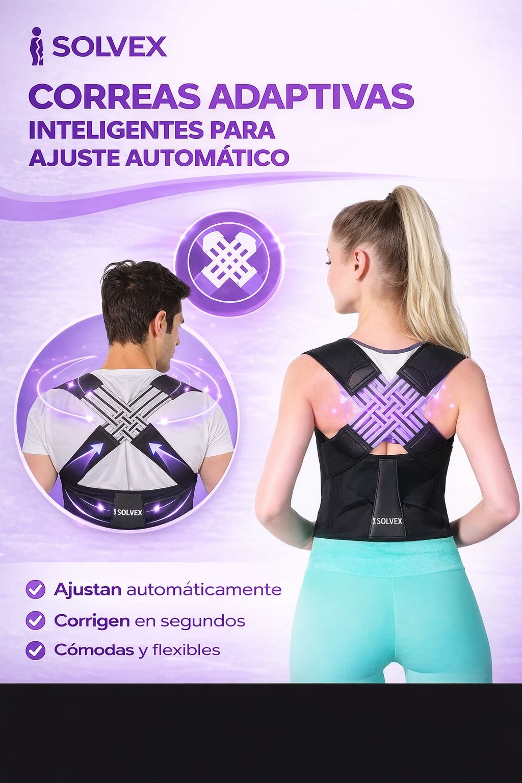 Corrector de postura Solvex